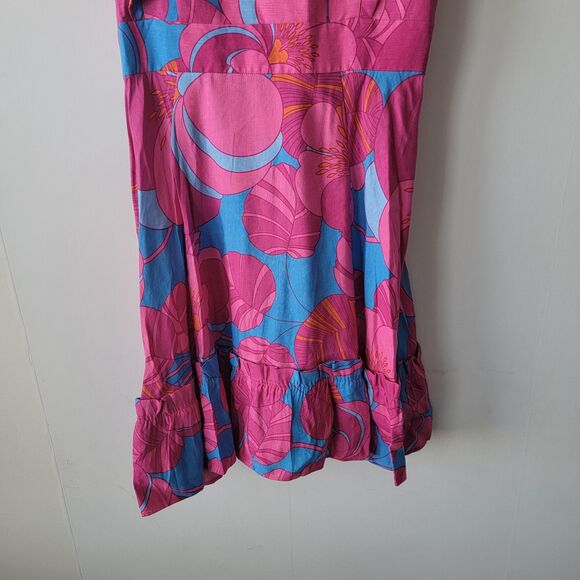 Tuckernuck womens x Cameran Eubanks Wimberly Wild Azalea Edisto Dress size M - Picture 4 of 9